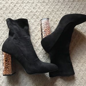 Black boots